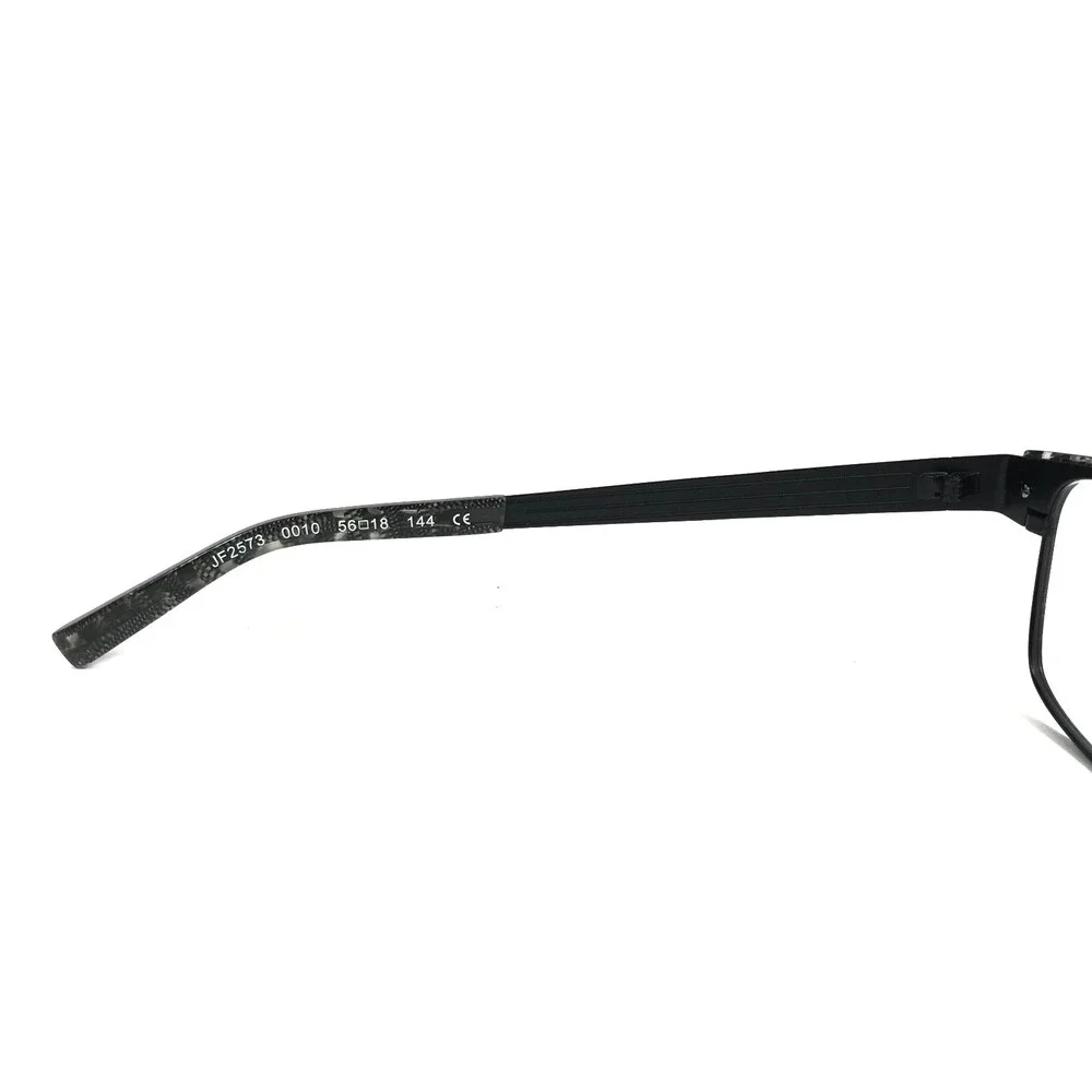 J.F. Rey Eyeglasses Frames JF2573 0010 Matte Black Gray Demi Tortoise 56-18-144